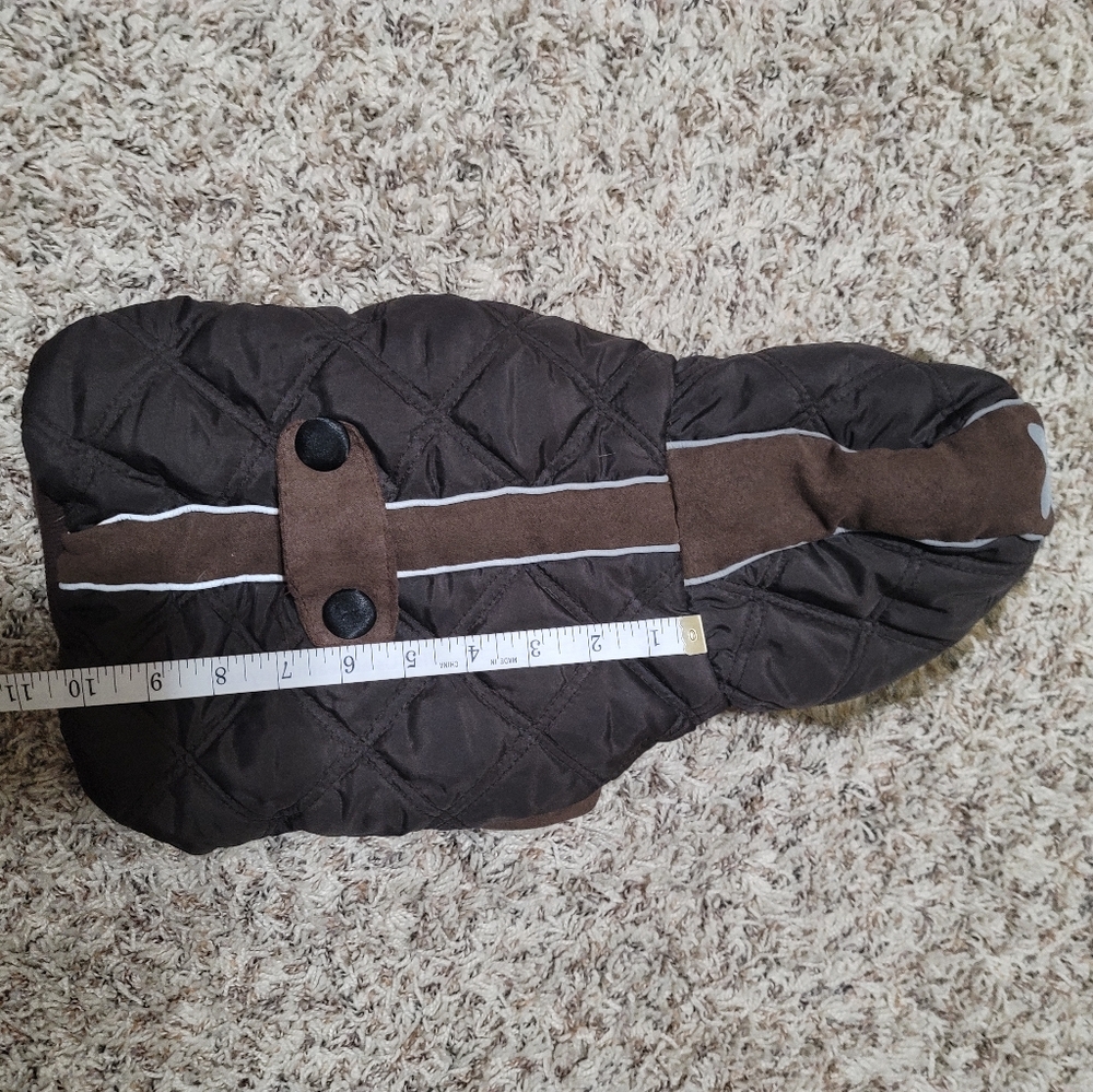 Small Dog Winter Coat Snowflake Jacket with Hood Puppy Pet Clothes